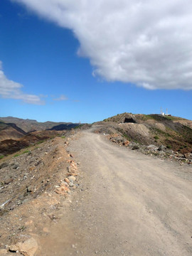 大加那利島的山路