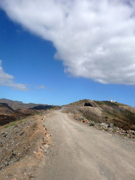 大加那利島的山路