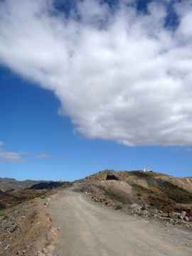 大加那利島的山路