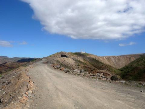 大加那利島的山路