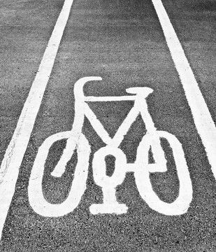自行車車道標志