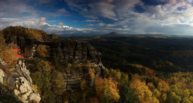 pravcicka巖全景