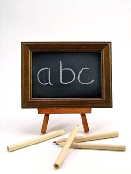 黑板上的ABC