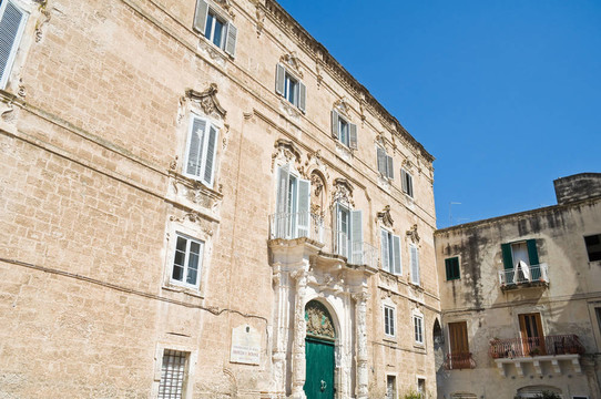 Palmieri宮殿。莫諾波利。Apulia。