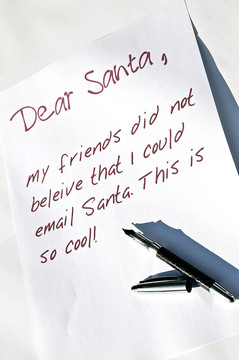 親愛的Santa的信