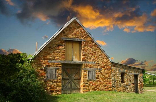 老Stone Barn