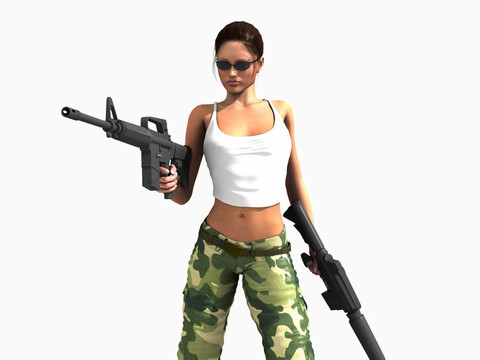 女戰(zhàn)士