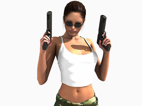 女戰(zhàn)士