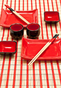 亞洲的餐具