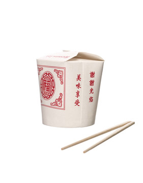 中國的外賣食品容器