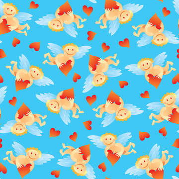 無縫Angel Pattern