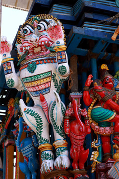 一幅畫(huà)在戰(zhàn)車(chē)特寫(xiě)