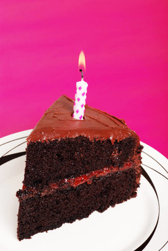 雙巧克力生日蛋糕
