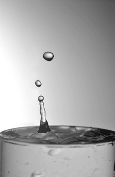 水濺滴