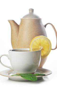 一杯茶和茶壺