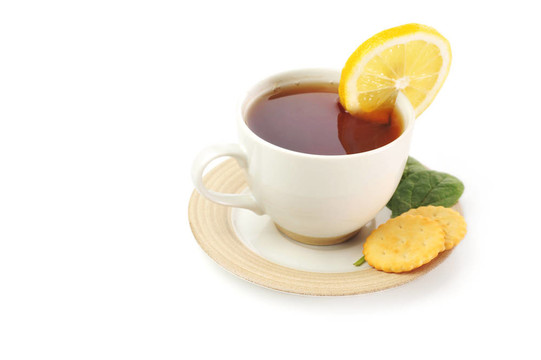 一杯帶點心的茶