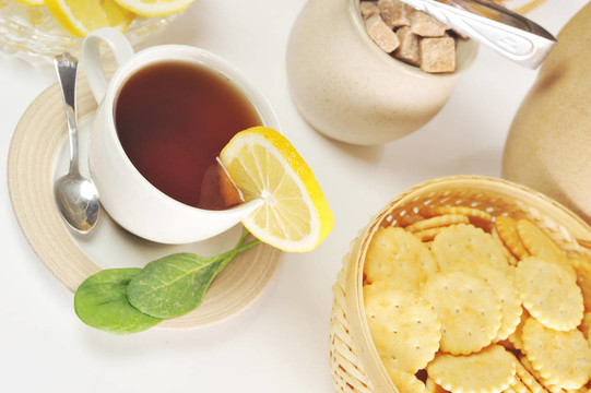 一杯茶和餅干