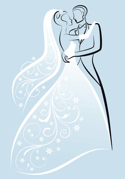 新婚夫婦；向量