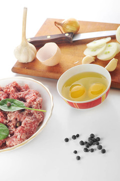 配料肉片