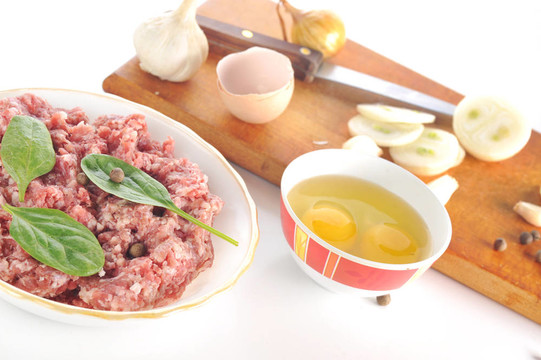 配料肉片