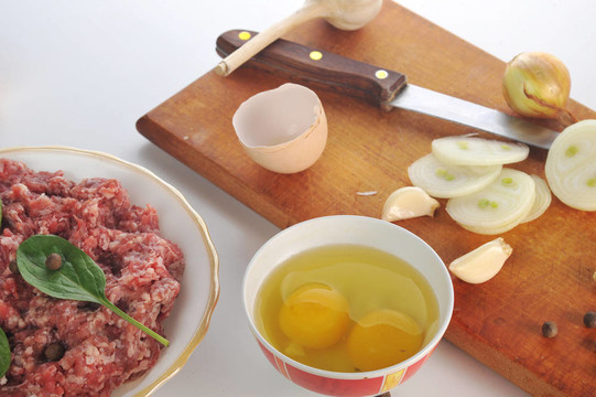 配料肉片