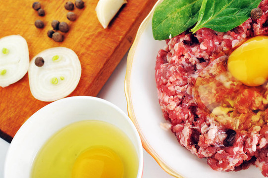 配料肉片