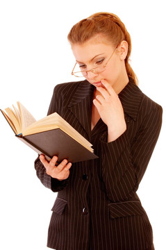 美麗的女人讀書