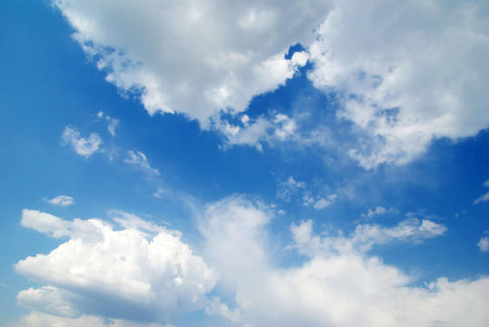 藍色的天空