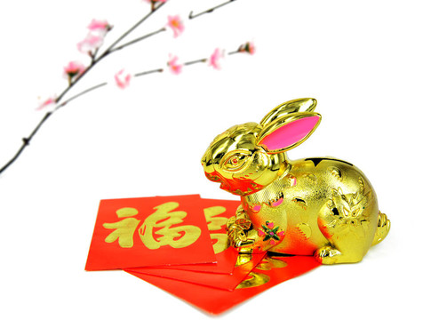 迎接中國兔新年