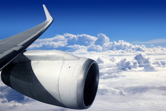 飛機機翼飛機渦輪飛行