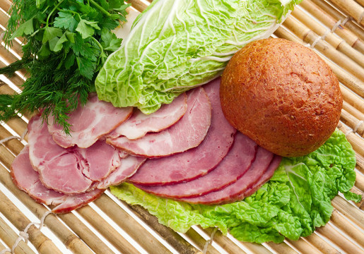 肉的切片