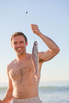 積極的人釣魚(yú)