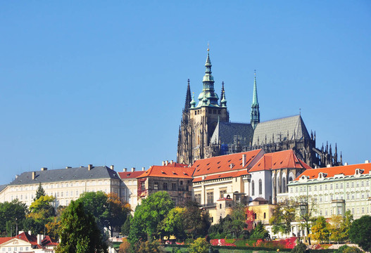 布拉格捷克共和國城堡