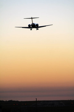 飛機著陸
