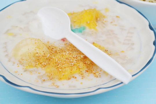 亞洲風(fēng)味的椰子粥