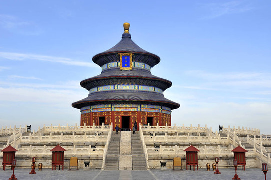 北京天壇的帝王穹；