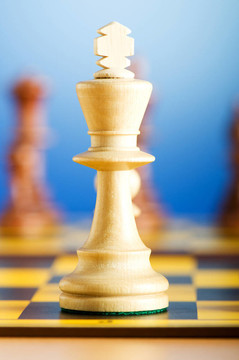 棋盤上的棋子
