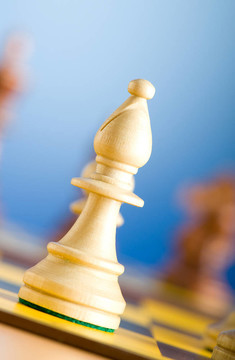 棋盤上的棋子