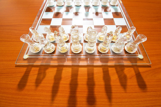 棋盤上的棋子