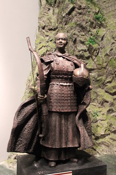 冼夫人石雕