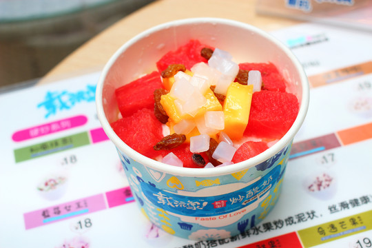 炒酸奶