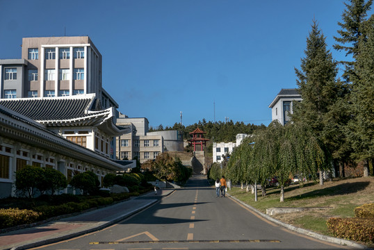 吉林延邊大學(xué)校園