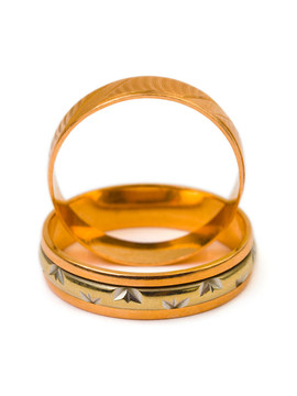 黃金結婚戒指