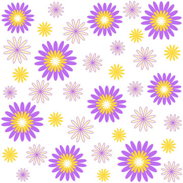 紫色的花