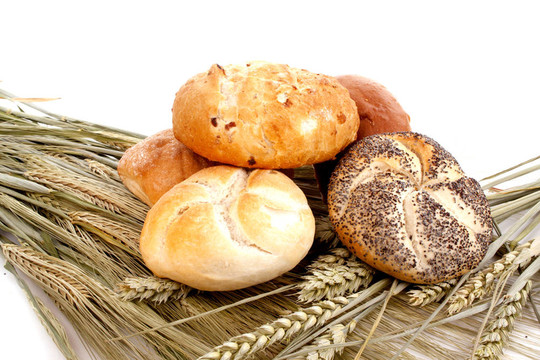 各種breadrolls糧食