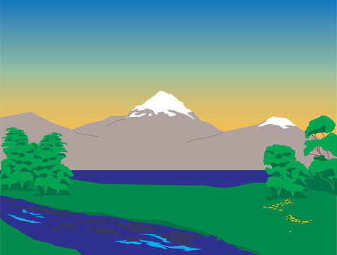 看山