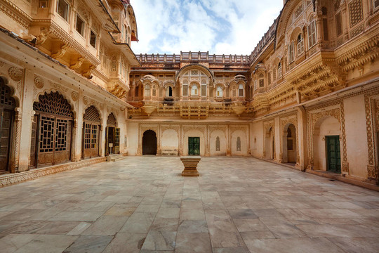 梅和拉加堡在jodhpur