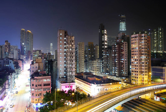 香港的夜晚