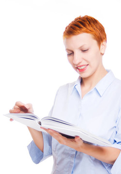 白人婦女閱讀的書