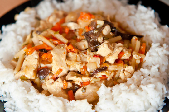中雞飯